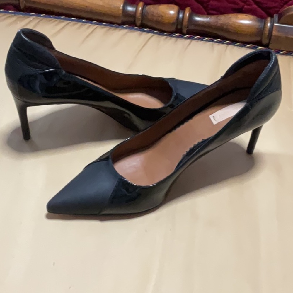 Reed Krakoff Black Pointed Heels